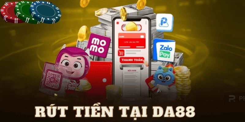 Hướng dẫn rút tiền nhanh chóng tại DA88