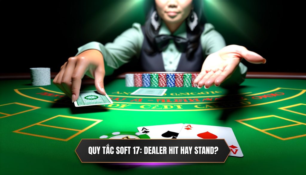 Quy tắc soft 17: dealer hit hay stand?
